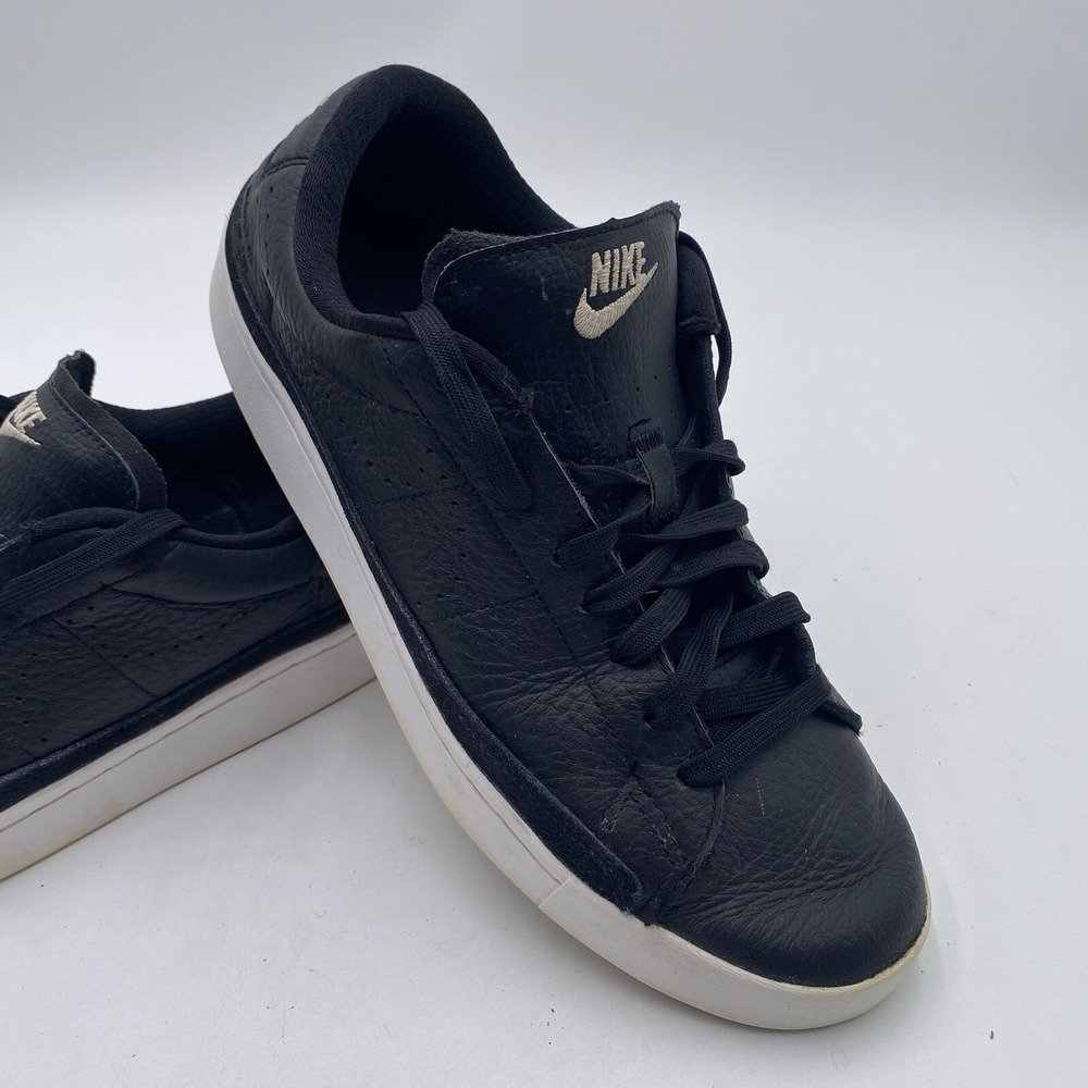 Nike Blazer Low X Black White Shoes Trainers Mens Size 8.5 DA2045 001 Cleaned